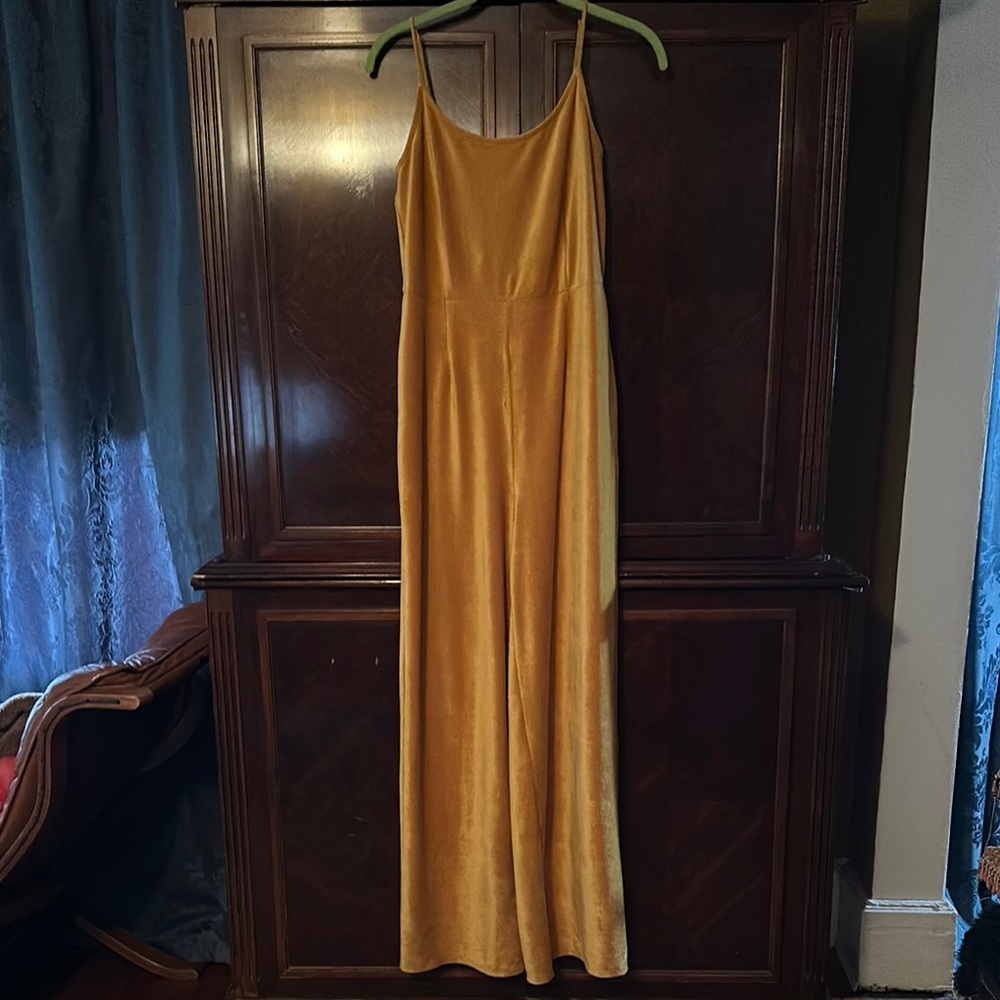 Elegant Mustard Yellow Maxi Dress